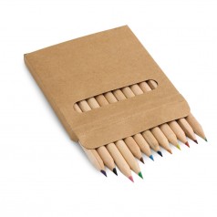 Caixa Com 12 Lápis de Cor personalizada
