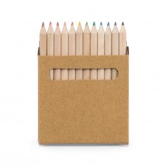 Caixa Com 12 Lápis de Cor personalizada