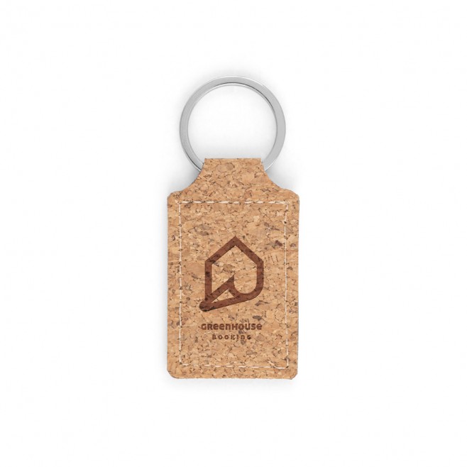Chaveiro em Cortiça Personalizado Chaveiro em Cortiça Personalizado