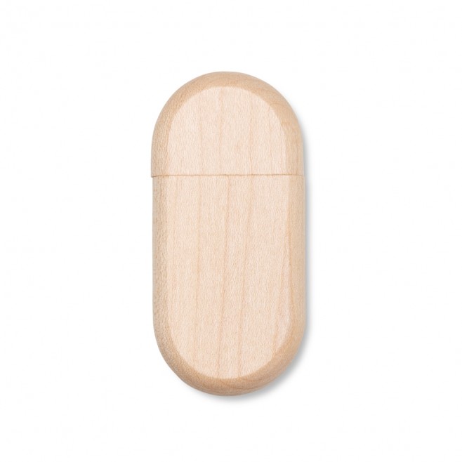 Pen Drive Bambu Giratório Capacidade de 4 a 64 Gb, memória 2.0 e 3.0