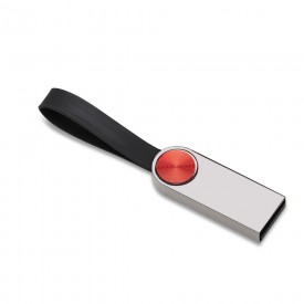 Pen Drive Giratório Metálico Capacidade de 4 a 64 Gb, memória 2.0 e 3.0