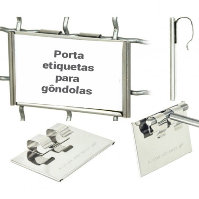 Porta Etiquetas Para Gôndolas