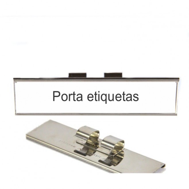 Display de Aço Inox Liso Grande