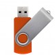 Pen Drive Giratório Metálico Capacidade de 4 a 64 Gb, memória 2.0 e 3.0