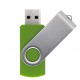 Pen Drive Giratório Metálico Capacidade de 4 a 64 Gb, memória 2.0 e 3.0