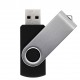 Pen Drive Giratório Metálico Capacidade de 4 a 64 Gb, memória 2.0 e 3.0
