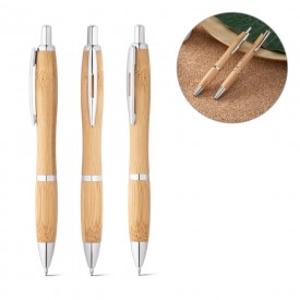 Caneta Bambu Ecológica Personalizada