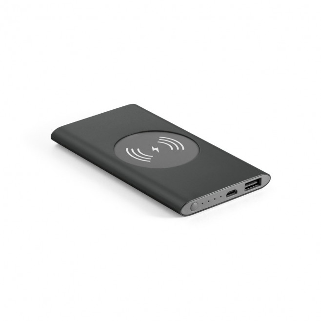 Bateria Portátil e Carregador Wireless 4.000 mAh