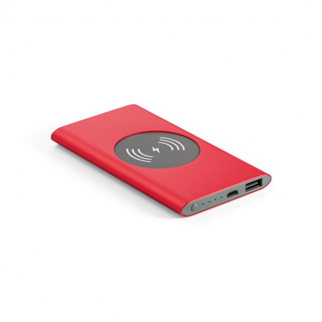 Bateria Portátil e Carregador Wireless 4.000 mAh