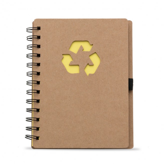 Bloco de Anotação Ecológico Personalizado 18 Cm X 15 Cm