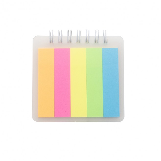 Bloco de Anotações Com Autoadesivos Personalizado 8,6Cm X 8,5Cm