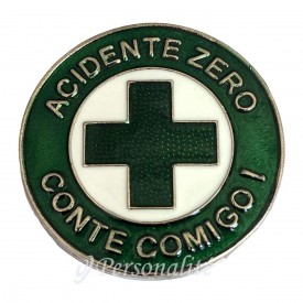 Boton de Segurança acidente Zero de 30mm