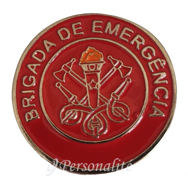 Boton Brigada de emergência de 30mm