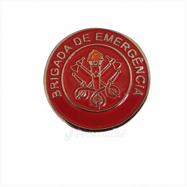 Boton Brigada de emergência de 20mm