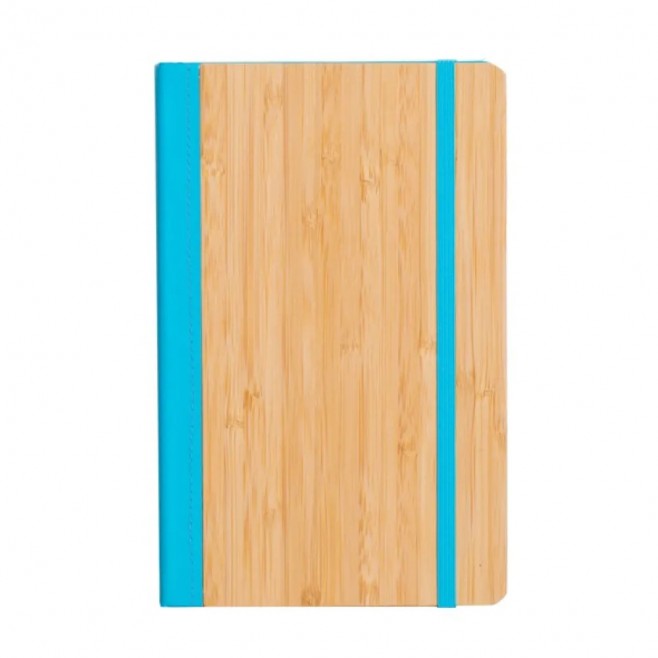 Caderneta em Bambu personalizado