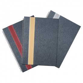 Caderno Grande Com Faixa Lateral Frontal 205X275Mm