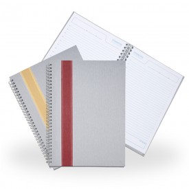 Caderno Grande Com Faixa Lateral Frontal Personalizado 205X275Mm