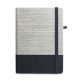 Caderno Capa Dura Palha e Algodão 150 X 210 Mm  Personalizado