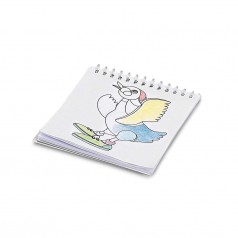 Caderno Pequeno Para Colorir 90 X 90 Mm personalizado