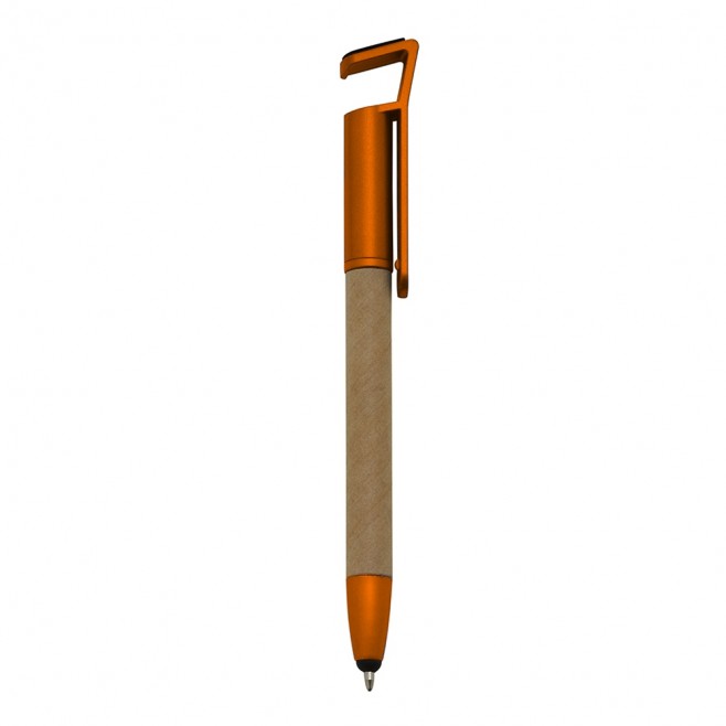 Caneta Ecológica Touch Com Suporte