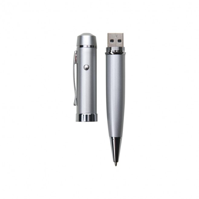 Caneta Pen Drive Com Laser Capacidade de 4 a 64 Gb, memória 2.0 e 3.0