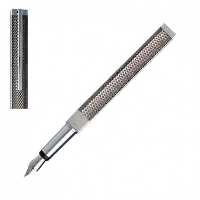 Caneta Cerruti Tinteiro em Metal