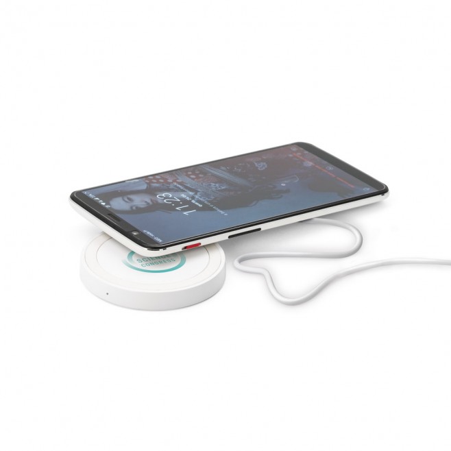 Carregador Wireless Promocional Com Logo