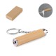 Chaveiro em bambu com lanterna Personalizado