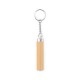 Chaveiro em bambu com lanterna Personalizado
