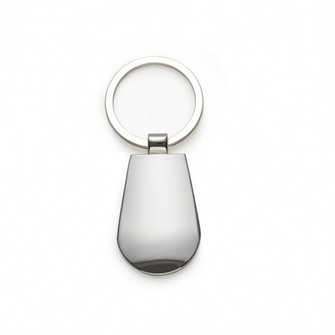 Chaveiro em Metal Formato de Gota Personalizado