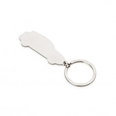 Chaveiro em Metal Formato de Carro Personalizado