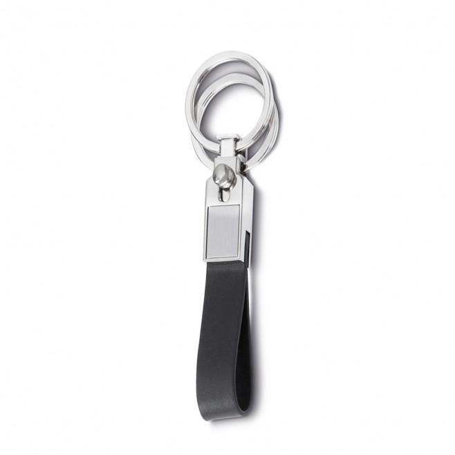 Chaveiro em Couro e Metal Personalizado 