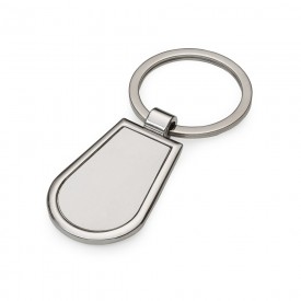 Chaveiro em Metal Formato de Gota Personalizado