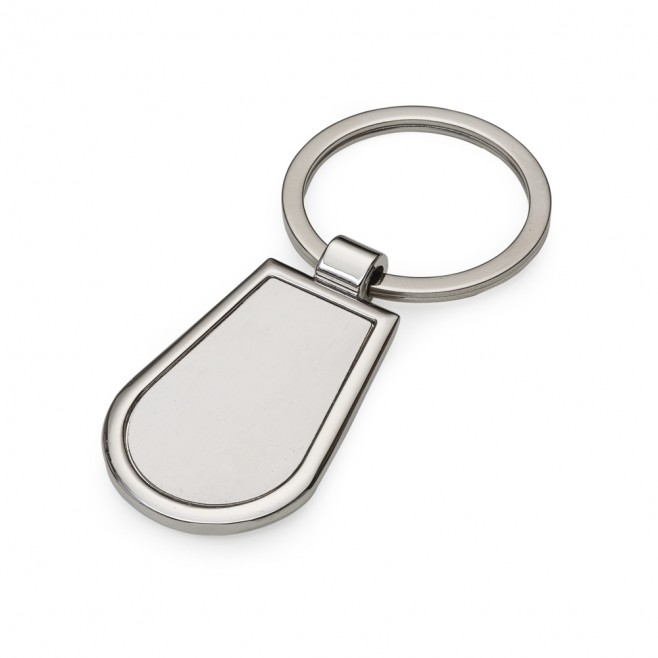 Chaveiro em Metal Formato de Gota Personalizado