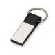 Chaveiro Metal Com Couro Sintetico