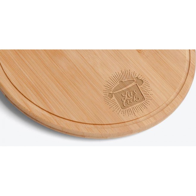 Conj Para Queijo em Bambu / Inox - 3 Pçs
