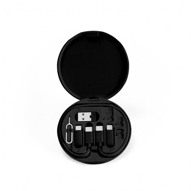 Conjunto cabo e adaptadores de carregamento 