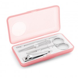 Kit Manicure 4 Peças em Estojo personalizado