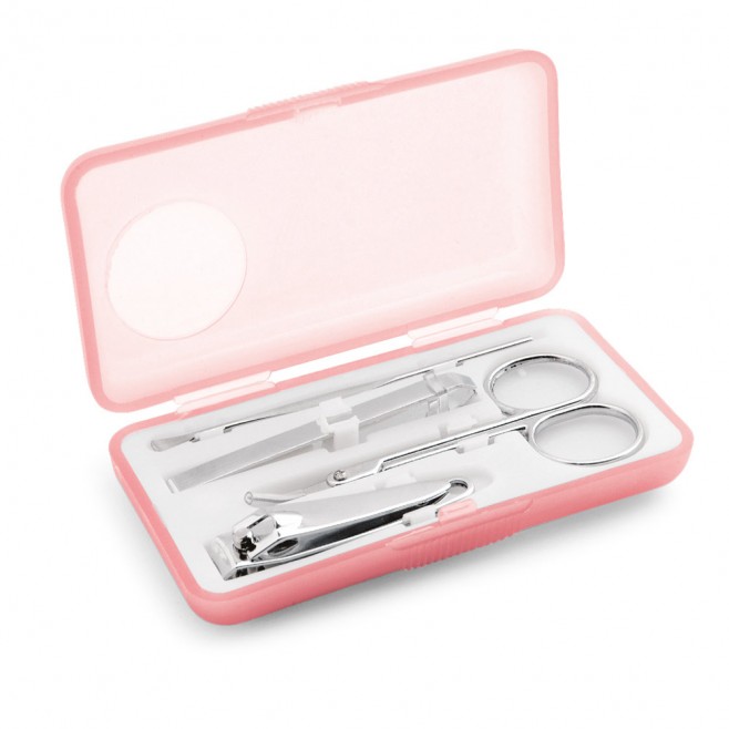 Kit Manicure 4 Peças em Estojo personalizado