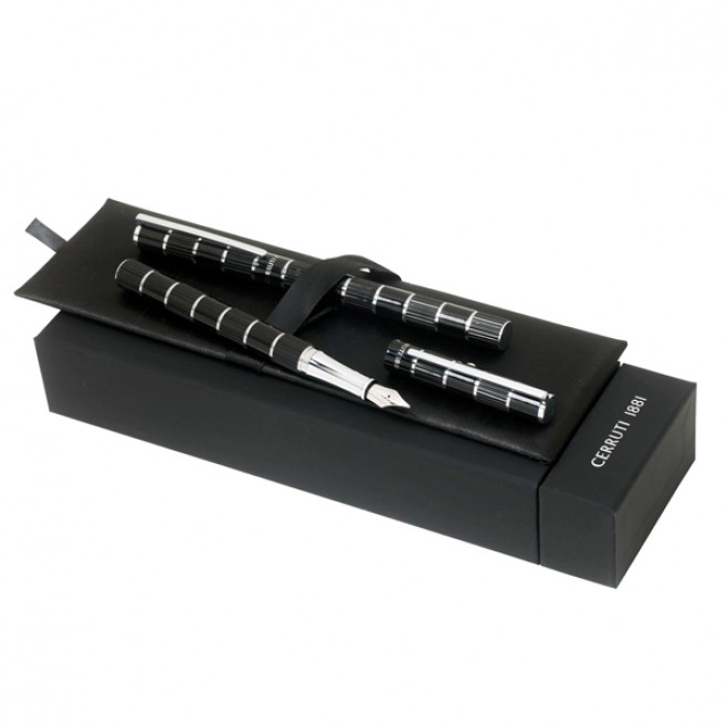Conjunto de Caneta Tinteiro e Caneta Roller
