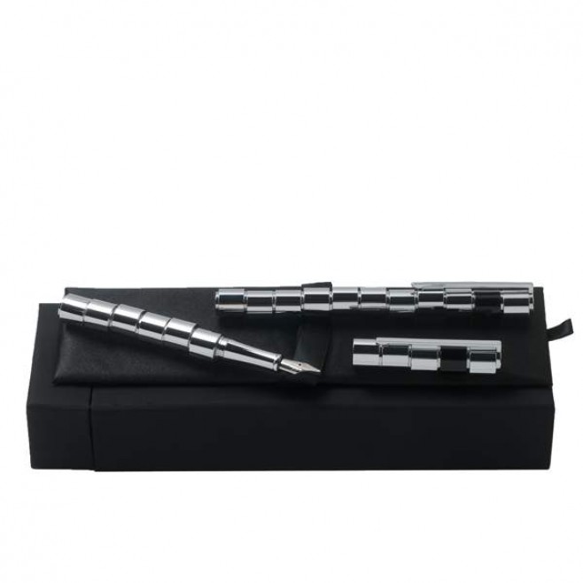 Conjunto de Caneta Tinteiro e Caneta Roller