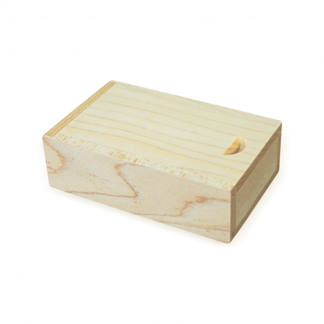 Conjunto  Estojo e Pen Drive  Bambu Capacidade de 4 a 64 Gb, memória 2.0 e 3.0