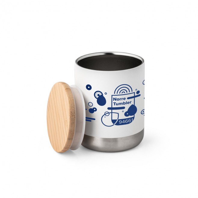 Copo  em inox parede dupla personalizado