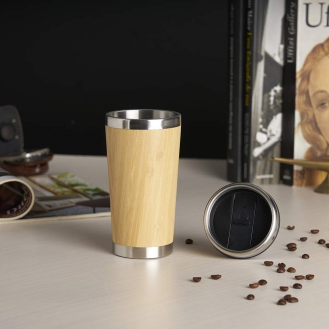Copo Bambu de 500ml Personalizado