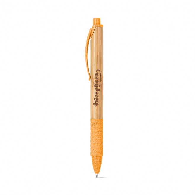 Caneta Bambu Ecológica Personalizada