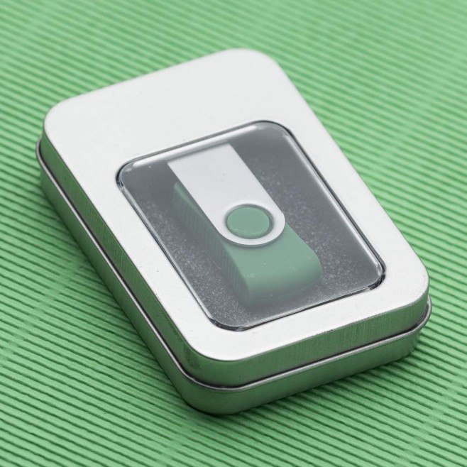 Estojo Para Pen Drive em Aluminio