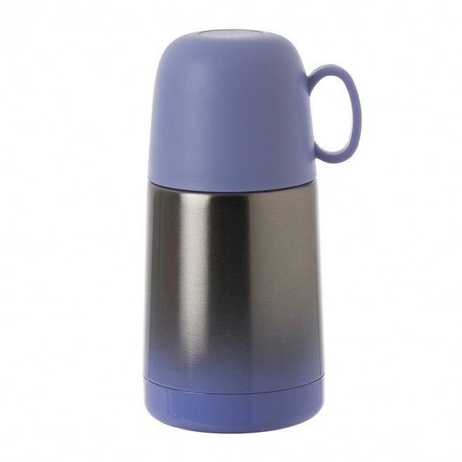 Garrafa térmica 250ml com acabamento degradê