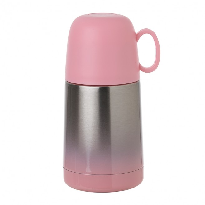 Garrafa térmica 250ml com acabamento degradê