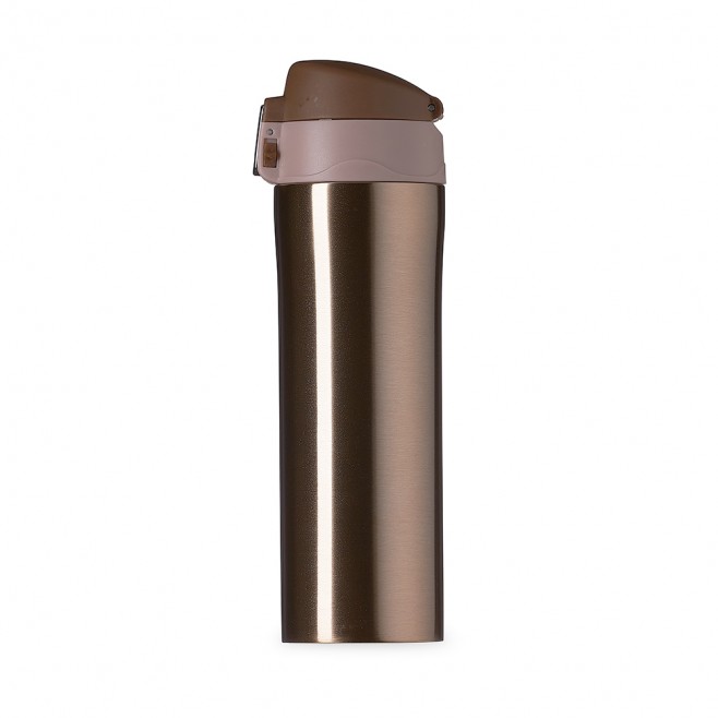 Garrafa Térmica 450ml Colorida Com Sistema de Trava