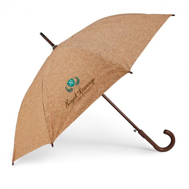 Guarda-Chuva de Cortiça Para Brinde Personalizado